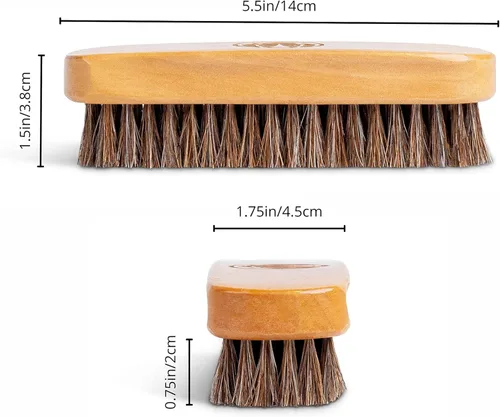 Miniatura 9 de Rhino Wax - Kit completo de limpieza y acondicionamiento de cuero (aceite + acondicionador + limpiador + cera impermeabilizante + cepillos + paños)