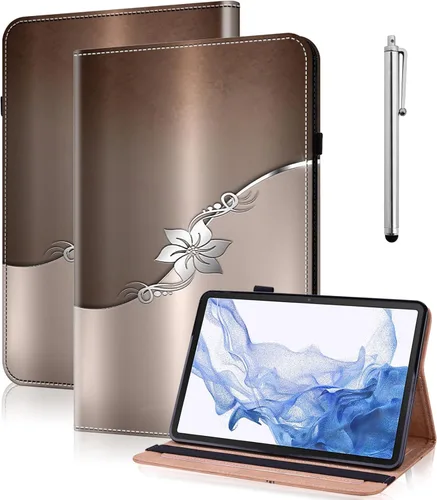 Miniatura 33 de Funda para Xiaomi Pad 5 / Pad 5 Pro de 11 pulgadas, Funda de cuero PU con ranura para tarjeta Banda elástica para Mi Pad 5/Pad 5 Pro 11" 2021