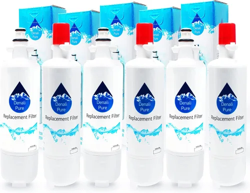 Paquete de 6 filtros de agua de repuesto para refrigerador Home Depot HDX FML-3, compatible con el cartucho de filtro de agua para refrigerador Home