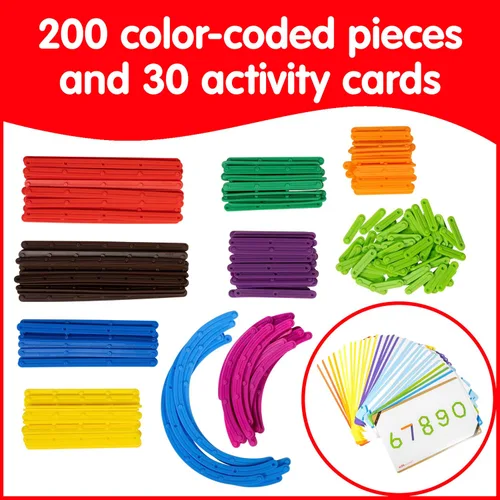 Miniatura 3 de Ventaja para aprendizaje 21365 Junior Geostix, Grado: Jardín de infantes hasta 5, Plástico.