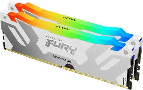 Miniatura 8 de Kingston FURY Renegade White RGB 16GB 6400MT/s CL32 DDR5 DIMM Sincronización infrarroja Software FURY CTRL Overclocking Intel XMP 3.0