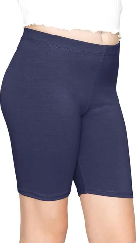 STRETCH IS COMFORT Pantalones cortos de ciclista de algodón para niña y pantalones cortos con ruedas de cartwheel Dos longitudes para elegir Talla