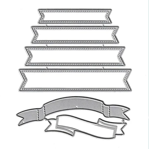 6 troqueles de corte, marcadores de cinta, etiquetas, troquelados, plantillas de metal en relieve, molde de plantilla para tarjetas, álbumes de