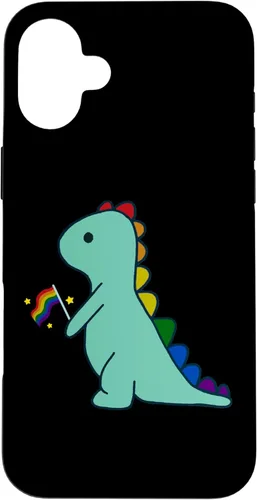 Miniatura 23 de Funda para iPhone 12/12 Pro LGBTQ Allysaurus Dinosaur Rainbow Flag Ally Gay Pride Month