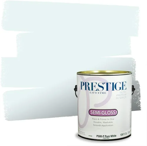 Miniatura 146 de PRESTIGE Pintura interior e imprimación en uno, azul cielo, semi-brillante, 1 galón