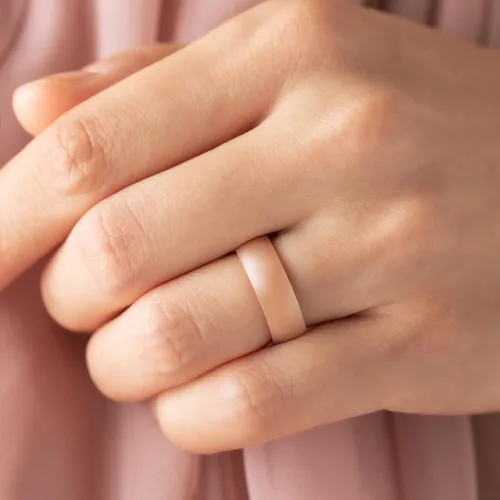 Miniatura 2 de Silicone Ring for Women - 6mm Width 1.9mm Thick