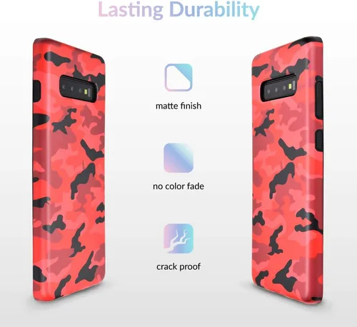 Miniatura 5 de Velvet Caviar - Funda compatible con Galaxy S10 Camuflaje rojo