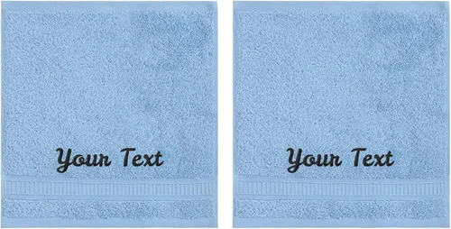 Miniatura 57 de Toallas de baño personalizadas para baño, hotel, spa, piscina, dormitorio universitario, súper suaves, altamente absorbentes, algodón turco Blanco