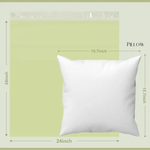 Miniatura 3 de Metronic 100 unidades de sobres de polietileno de 24 x 24 pulgadas, bolsas de envío grandes para ropa, bolsas de correo adhesivas fuertes