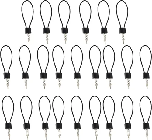 Miniatura 6 de Cable Gun Locks with Keys Hunting Sports- Keyed Alike 15" Cable Gun Safe Lock CA DOJ Approved for Pistols, Handguns, Rifles, and Shotguns, Home