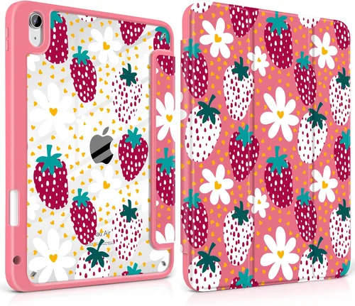 Miniatura 43 de MEEgoodo Funda para iPad Air de 11 pulgadas M3 2025 / M2 2024, para iPad Air de 5ª y 4ª generación de 10.9 pulgadas 2022/2020, funda para tableta