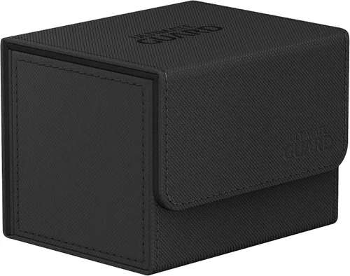 Miniatura 9 de Ultimate Guard Sidewinder 100+, caja de cubierta para 100 tarjetas TCG de doble manga, gris, cierre magnético y forro interior de microfibra para un