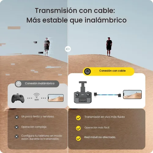 Miniatura 7 de Holy Stone Drone GPS con cámara 4K UHD para adultos principiantes; HS360S 249g Quadcopter RC FPV plegable con rango de control de 10000 pies, motor