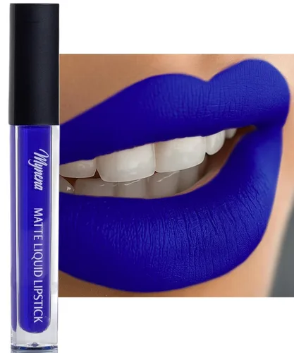 Miniatura 12 de Mynena Lápiz labial líquido mate rosa claro fresco Comodidad duradera A prueba de manchas resistente a transferencias Cobertura completa que
