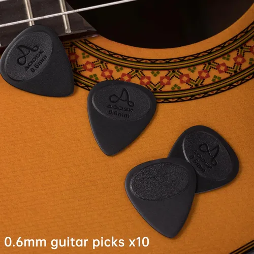 Miniatura 6 de Aodsk Afinador de guitarra con clip para instrumentos de cuerda, afinador electrónico digital, pantalla LCD grande y clara, giratorio, adecuado