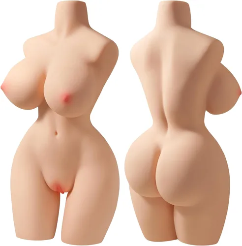 Miniatura 4 de Muñecas sexuales, muñeca sexual de tamaño real de 21 libras para hombres, torso de muñeca sexual realista con pechos suaves y trasero, masturbador