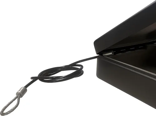 Miniatura 7 de Arregui C9427 Caja de seguridad con cable para fijación, color negro