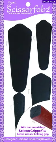 Miniatura 42 de Fundas protectoras para tijeras de diseño, para pequeñas tijeras de bordado, color verde mar, #SS-7