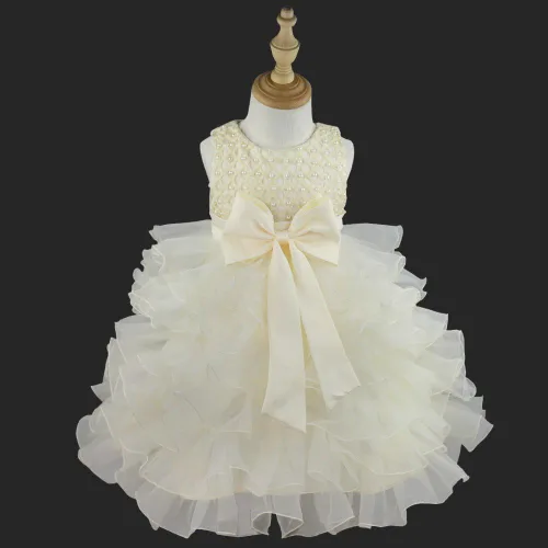 Miniatura 3 de TiaoBug - Vestido de fiesta para niñas, diseño de flores