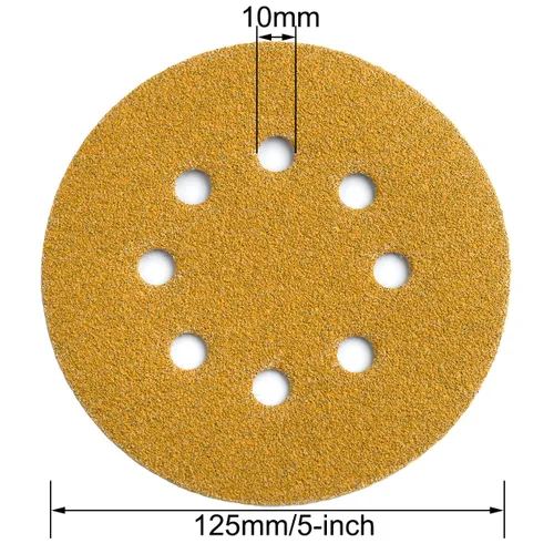 Miniatura 6 de Discos de lijado de 5 pulgadas con velcro