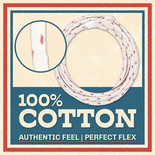 Miniatura 3 de Cotton Trick Rope Lasso Cowboy and Cowgirl Beginner to Advanced Lariat Looper for Kids and Adults 12ft - 40ft Made in USA