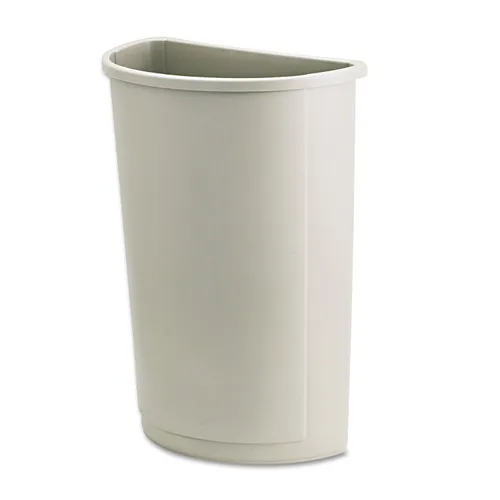 Miniatura 6 de Rubbermaid Commercial Products Bote de basura intocable, 11 galones, marrón, papelera duradera para el hogar, cocina, garaje, oficina Gris