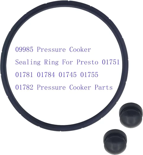 Miniatura 2 de 09985 Anillo de sellado para olla a presión Presto 01751 01781 01784 01745 01755 01782, reemplazo para presto 16 18 23 piezas de junta de olla a
