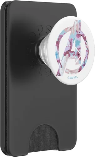 Miniatura 7 de Marvel Logotipo floral de los Vengadores con PopSockets PopGrip: agarre intercambiable para teléfonos y tabletas