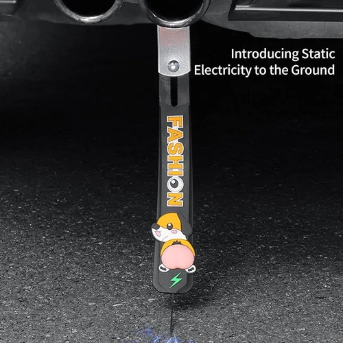 Miniatura 2 de 2 tiras antiestáticas para automóvil, correa antiestática, tira antiestática para automóvil, correa de cable de tierra, elimina la electricidad