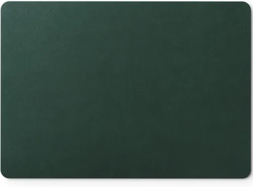 Miniatura 13 de Nekmit Almohadilla de cuero para escritorio, 36 x 20 pulgadas, plana, antideslizante, impermeable, color negro