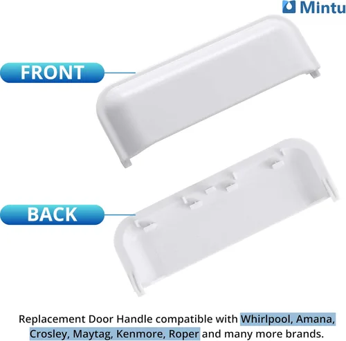 Miniatura 6 de W10861225 W10714516 Reemplazo de manija de puerta de secadora para Whirlpool 7MWGD9919EM1 WED4616FW0 WED4810EW1 WED4815EW1 WED4850HW0 WED4915EW1