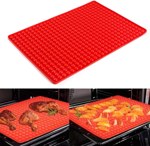 Miniatura 4 de CANDeal 2 moldes redondos de silicona de 936 cavidades, molde de gotas de chocolate, molde para golosinas para perros, moldes de caramelos de gomita