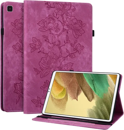 Miniatura 44 de Funda para Samsung Galaxy Tab S5e 10.5 2019 Modelo SM-T720/T725/T727, funda delgada de piel sintética con soporte multiángulo y soporte