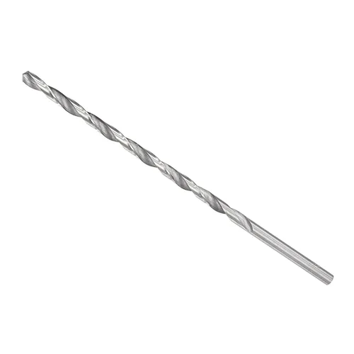 Miniatura 97 de Broca helicoidal extra larga, 0.276 in de diámetro de taladro 9.843 in de longitud total, broca helicoidal de acero de alta velocidad