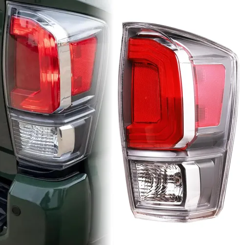 Boine Compatible con Toyota Tacoma Pickup 2020 2021 2022 2023 Lado Derecho del Pasajero Estilo de Fábrica Carcasa de Luz Trasera (Lado Derecho del