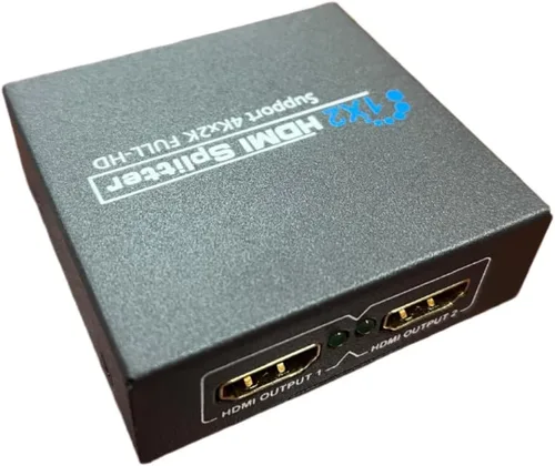 Miniatura 2 de BG-521 1x2 2 puertos Power HDMI Splitter Versión 1.4 Certificado Full Ultra HD 4K/2K 1080p y resolución 3D