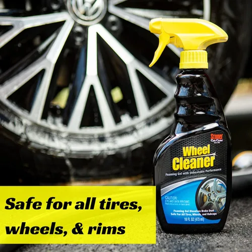 Miniatura 6 de Stoner Car Care 92207 Gel espumoso limpiador de ruedas con rendimiento inmejorable, disuelve el polvo de frenos, seguro para todos los neumáticos