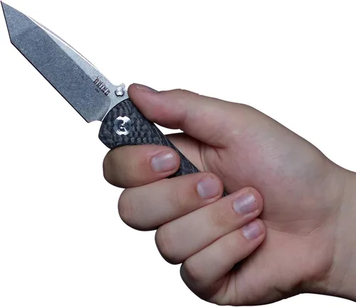 Miniatura 3 de Southern Grind Cuchillo plegable Spider Monkey Tanto con mango de fibra de carbono