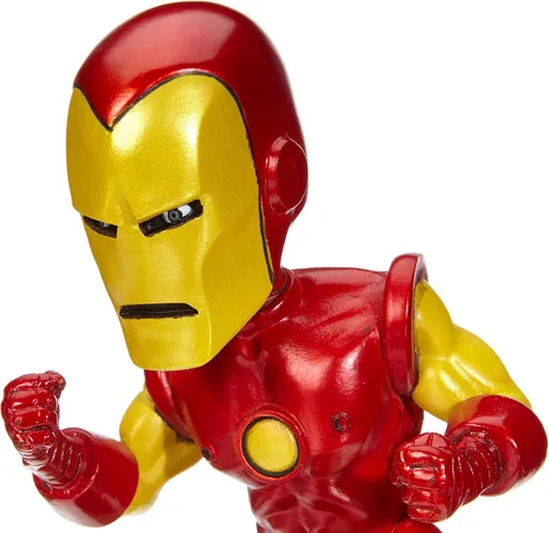 Miniatura 5 de NECA Marvel Classic Head Knocker Iron Man Toy 8 pulgadas