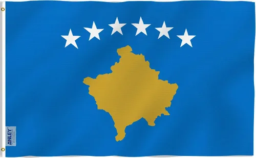 Miniatura 14 de Anley Fly Breeze Bandera de Andorra de 3x5 Pies - Color Vívido y Resistente a la Decoloración - Cabecera de Lona y Doble Costura - Banderas