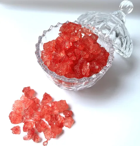 Miniatura 13 de SweetGlob Gemas grandes de caramelo de azúcar de roca antiguas, cristales de roca de azúcar en trozos (sabores surtidos, 1 libra)