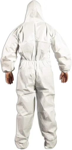 Miniatura 4 de Quest Barrierwear - Overol desechable para hombres y mujeres, traje protector para materiales peligrosos