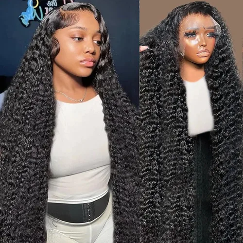 Miniatura 21 de Nsvnsv Peluca de cabello humano burdeos 99j borgoña de 13 x 6 pulgadas, pelucas de encaje frontal transparente HD de cabello humano prearrancado