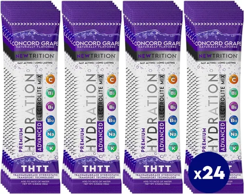 Miniatura 12 de Polvo de hidratación, paquetes de polvo de electrolitos, paquetes hidratantes con sabor natural para agua, electrolitos hidratantes de acción rápida