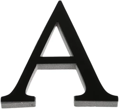 Miniatura 12 de Pegatinas de pared para pared, calcomanías para el hogar, 26 letras 3D, calcomanías de arte acrílico, decoración del hogar Y