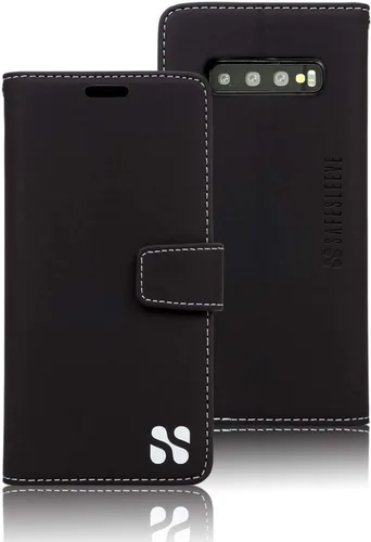 Miniatura 37 de SafeSleeve Funda para Galaxy Galaxy con protección contra radiación EMF: Galaxy Note 8 RFID Tarjetero de bloqueo de cartera, funda ajustable