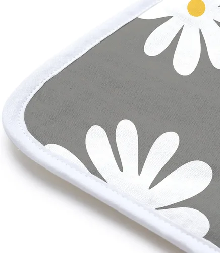 Miniatura 4 de Encasa Homes - Tapete de planchar pequeño de 28 x 20 pulgadas con acolchado de 0.118 in y soporte de plancha de silicona para presionar al vapor