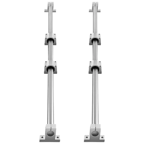 Miniatura 9 de VEVOR Riel Lineal Deslizante SFC20-1000mm 2 PIEZAS 39.4 in/1000mm Rieles de Guía SFC20 4 PIEZAS Bloques de Deslizamiento SC20 4 PIEZAS Soportes
