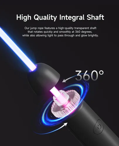 Miniatura 4 de LED Light Up Jump Rope for Kids and Adult, Adjustable Glowing Skipping Rope for Boys and Girls, Colorful Luminous Jumping Rope for Fitness and
