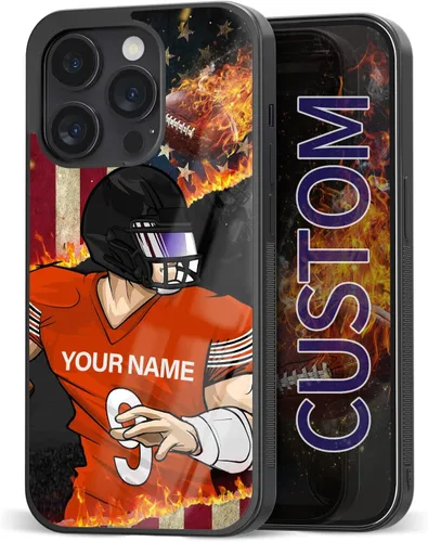 Miniatura 27 de Fundas de teléfono personalizadas con diseño deportivo para fanáticos para iPhone 11, 12, 13, 14, 15, 16 Pro Max Plus Mini X 7 8 SE para Samsung